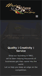 Mobile Screenshot of horstsigns.com